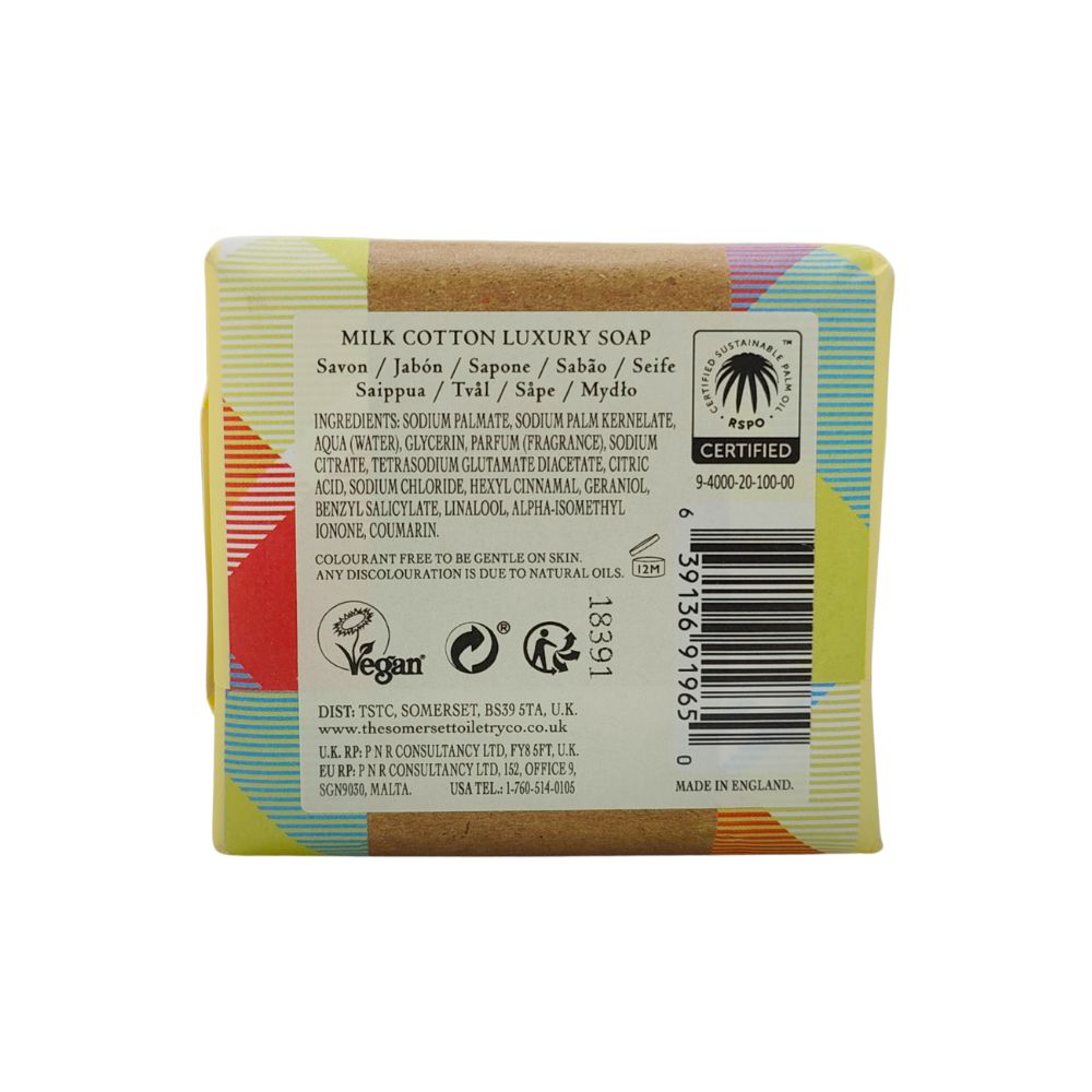 Naturally European - Milk Cotton Soap - 150gm