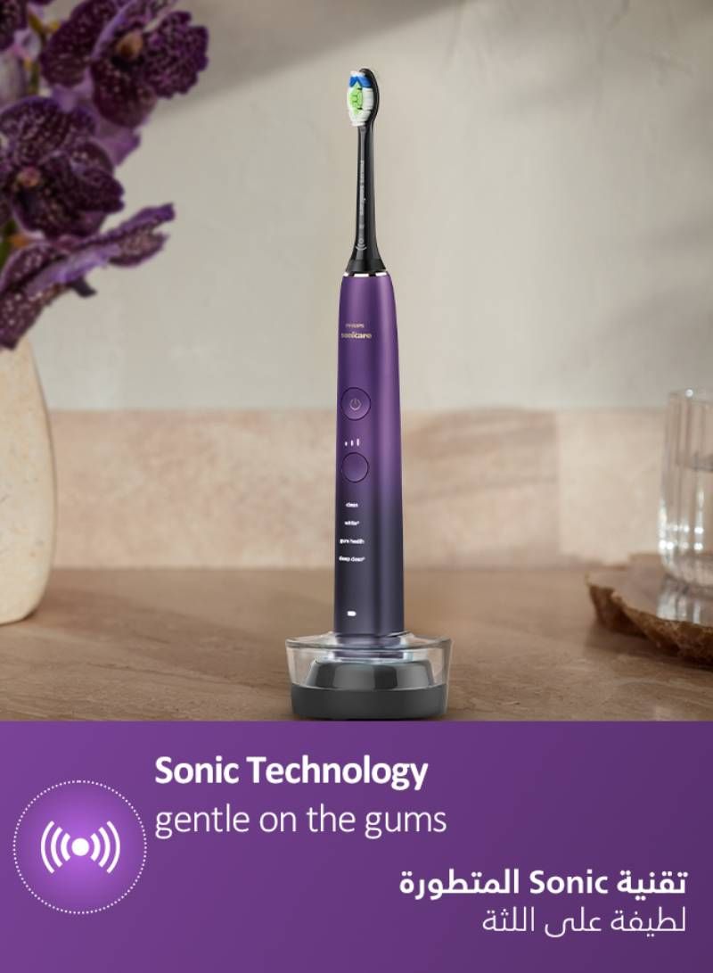 Philips - Hx9911/95 Sonicare Toothbrush 9000 Series - Purple
