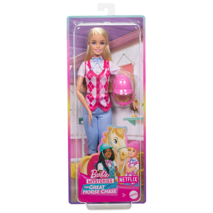 Barbie - The Great Horse Chase Riding Doll - Malibu