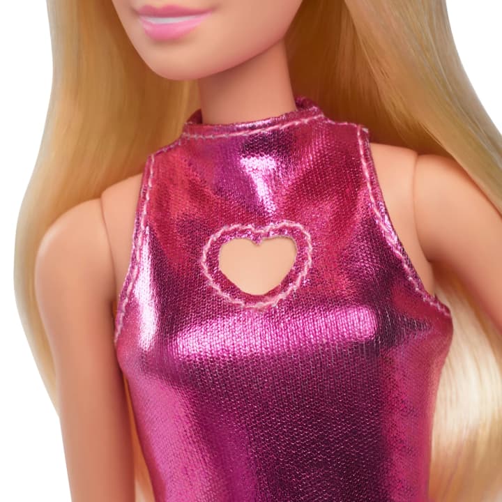 Barbie - Fashionistas Doll With Heart Cutout Dress - Pink