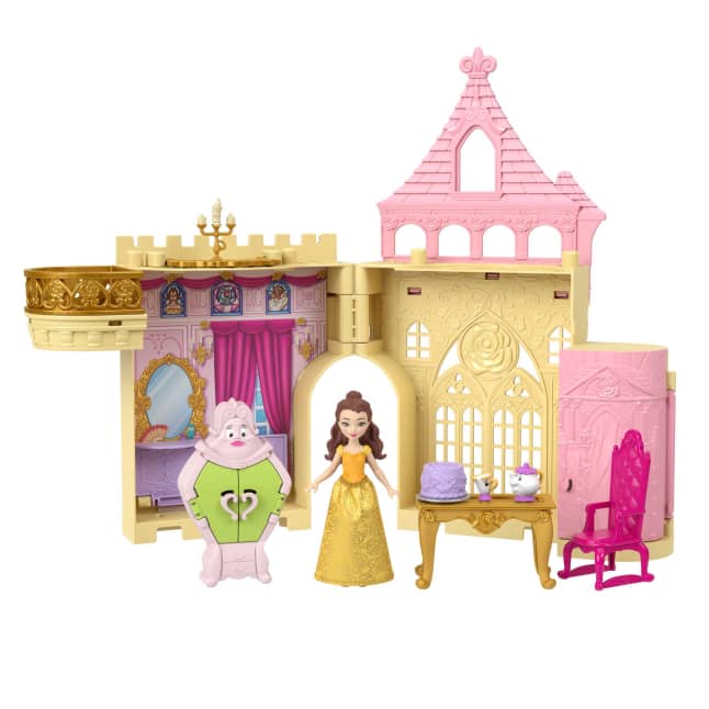 Disney Princess - Small Doll - Storytime Stackers Playset - Belle
