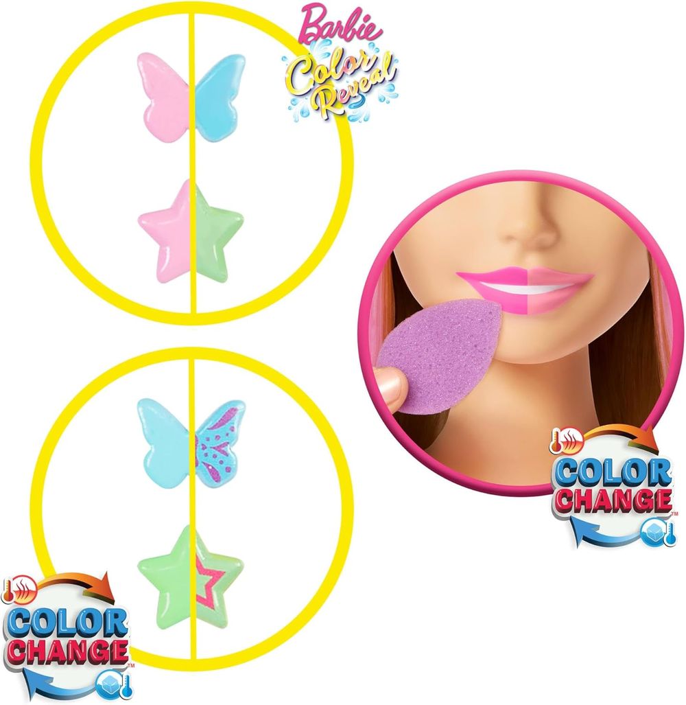 باربي - مجموعة لعب تصفيف الرأس للأطفال الصغار