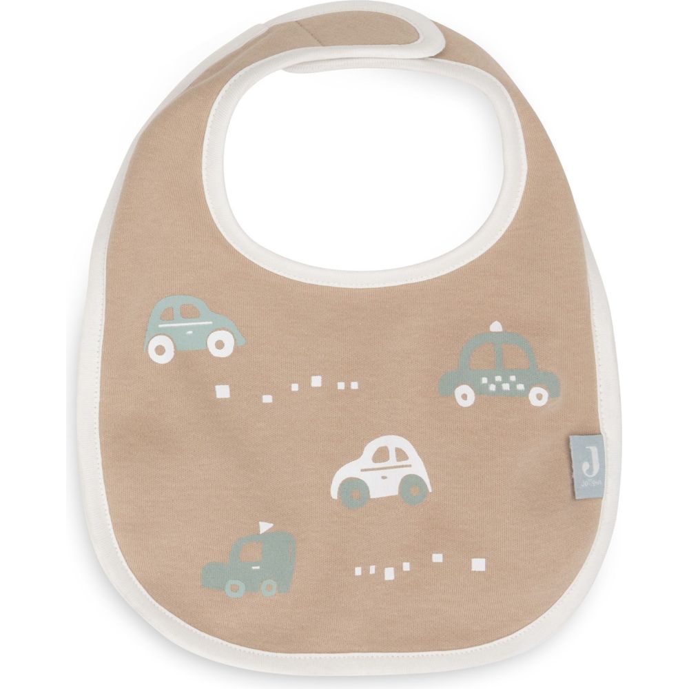 Jollein Baby On The Go Waterproof Jersey Bibs -  5 Pc Set