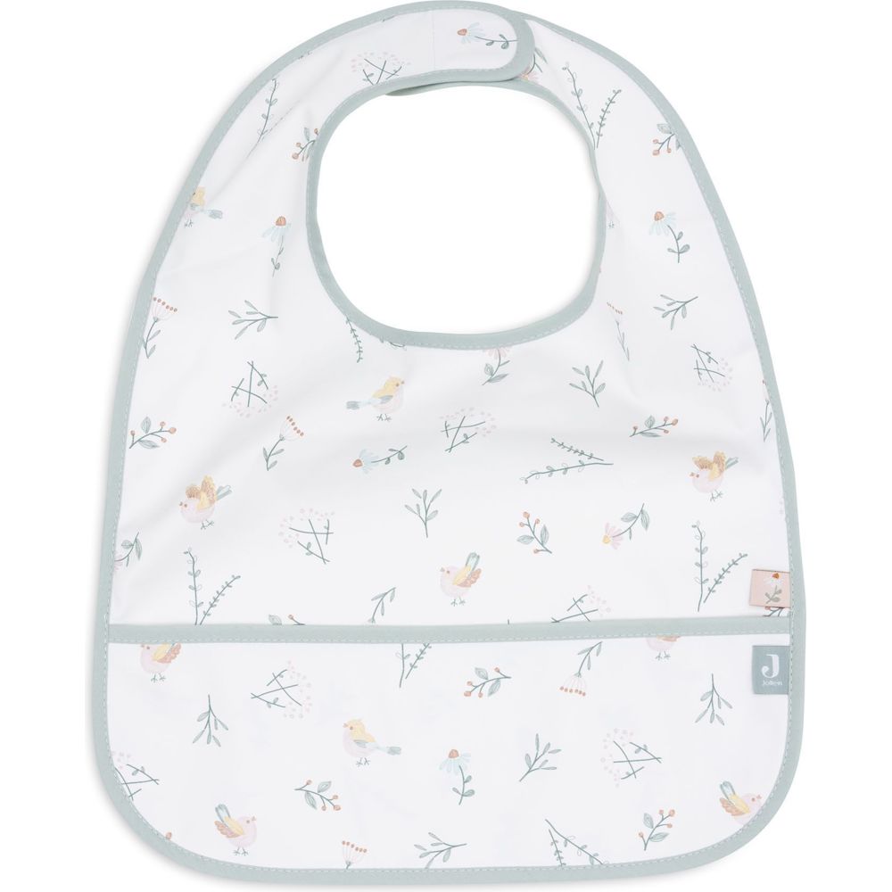 Jollein Baby Waterproof Bibs - Lovely Birds - 2 Pc Set
