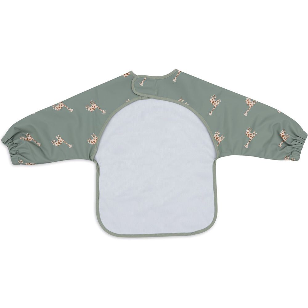 Jollein Baby Waterproof Bib With Sleeves - Jungle Jambo