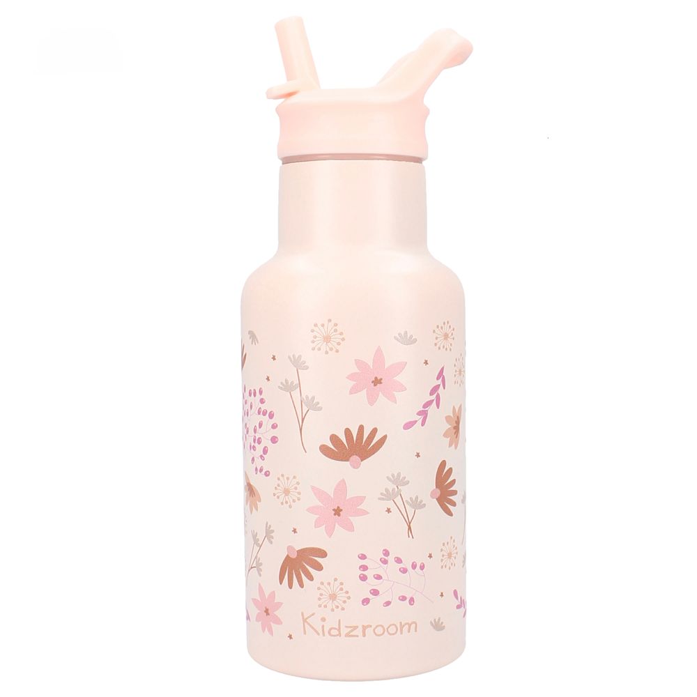 Kidzroom - Kids Stainless Steel Bottle - Enchanted Memories - Pink - 350 ml