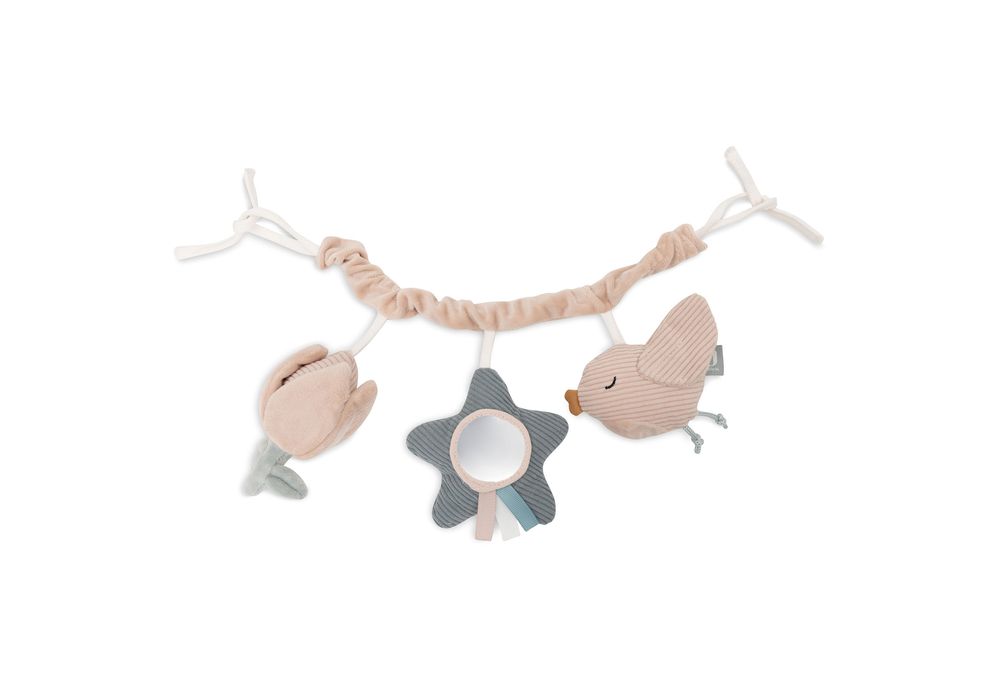 Jollein Lovely Birds Pram Chain - Multicolor