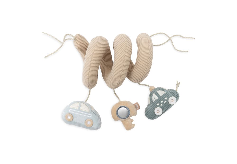 Jollein On The Go Activity Spiral Crib & Stroller Toy - Multicolor