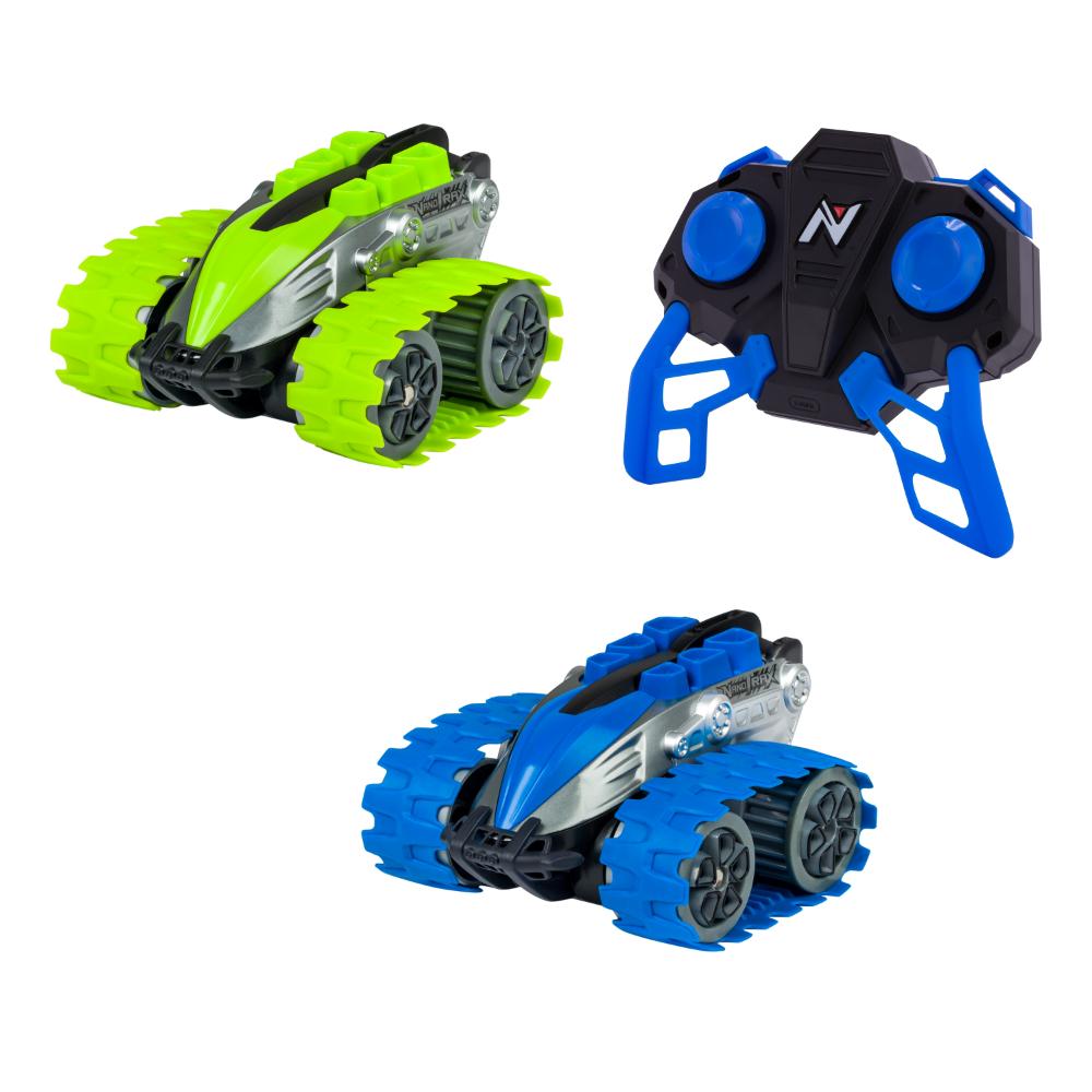 Nikko - Remote Control Nano Trax Play Vehicle - 360 Degrees Spins & Grippy Treads - Assorted 1 Piece - Color May Vary