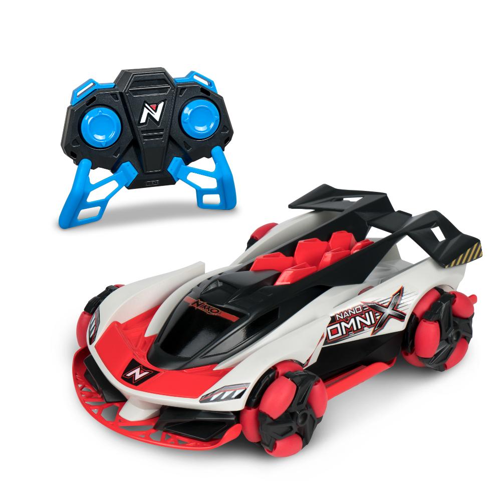 Nikko - Remote Control Nano Omni X Power Drift - 360 Degrees Spins And Power Drift - Assorted 1 Piece - Color May Vary