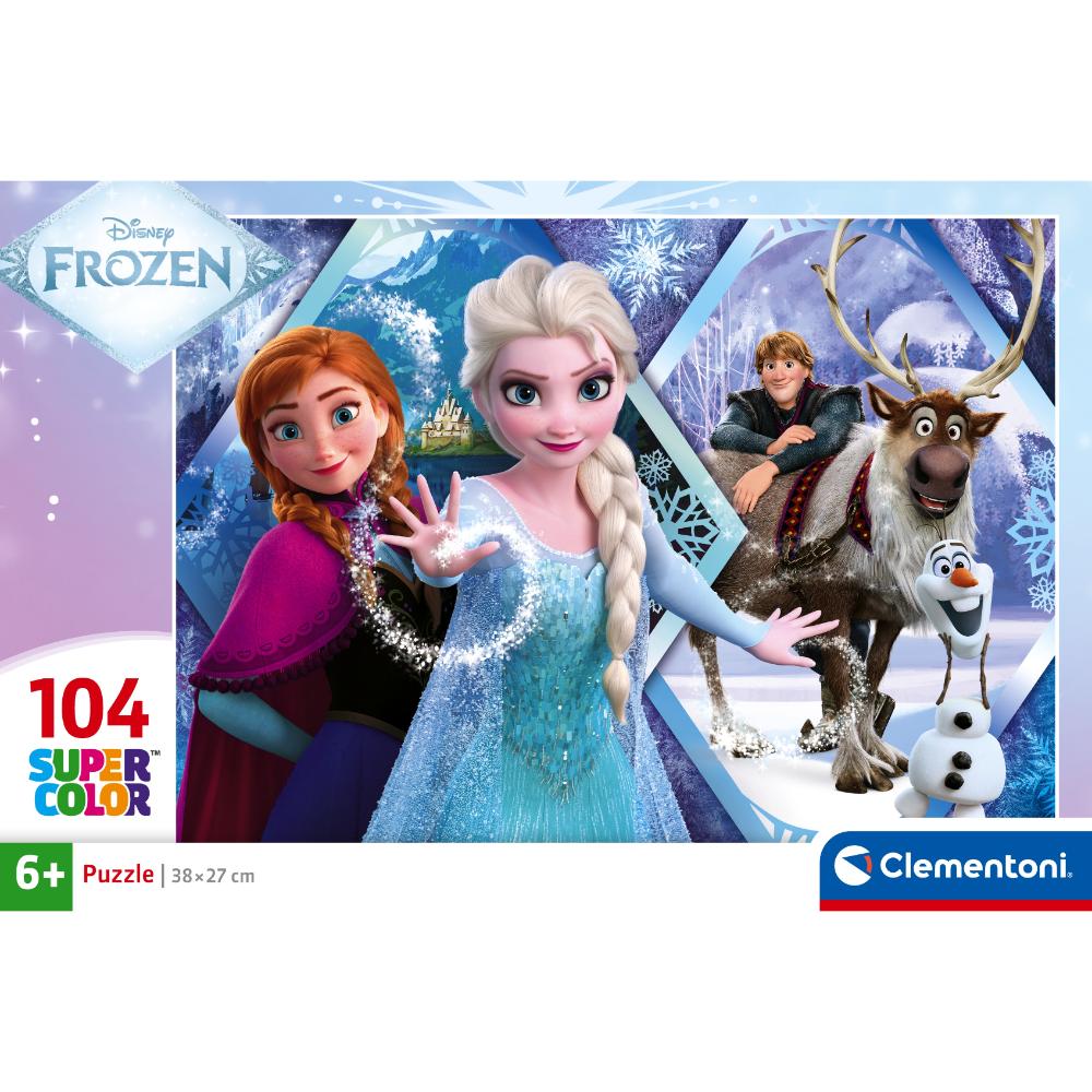 Clementoni - Frozen Spell Jigsaw Puzzle - 104pcs