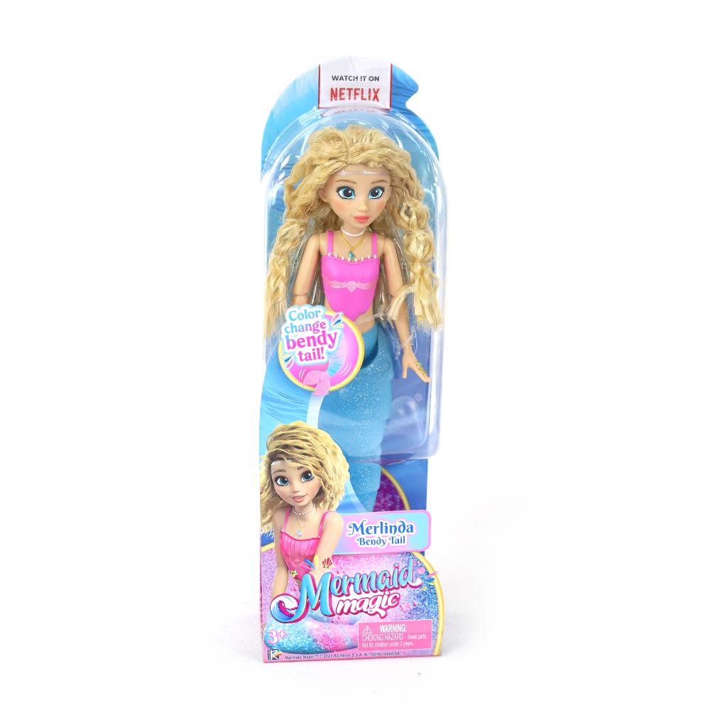 Mermaid Magic - Collectible Doll 9-inches Merlinda With Bendy Tail