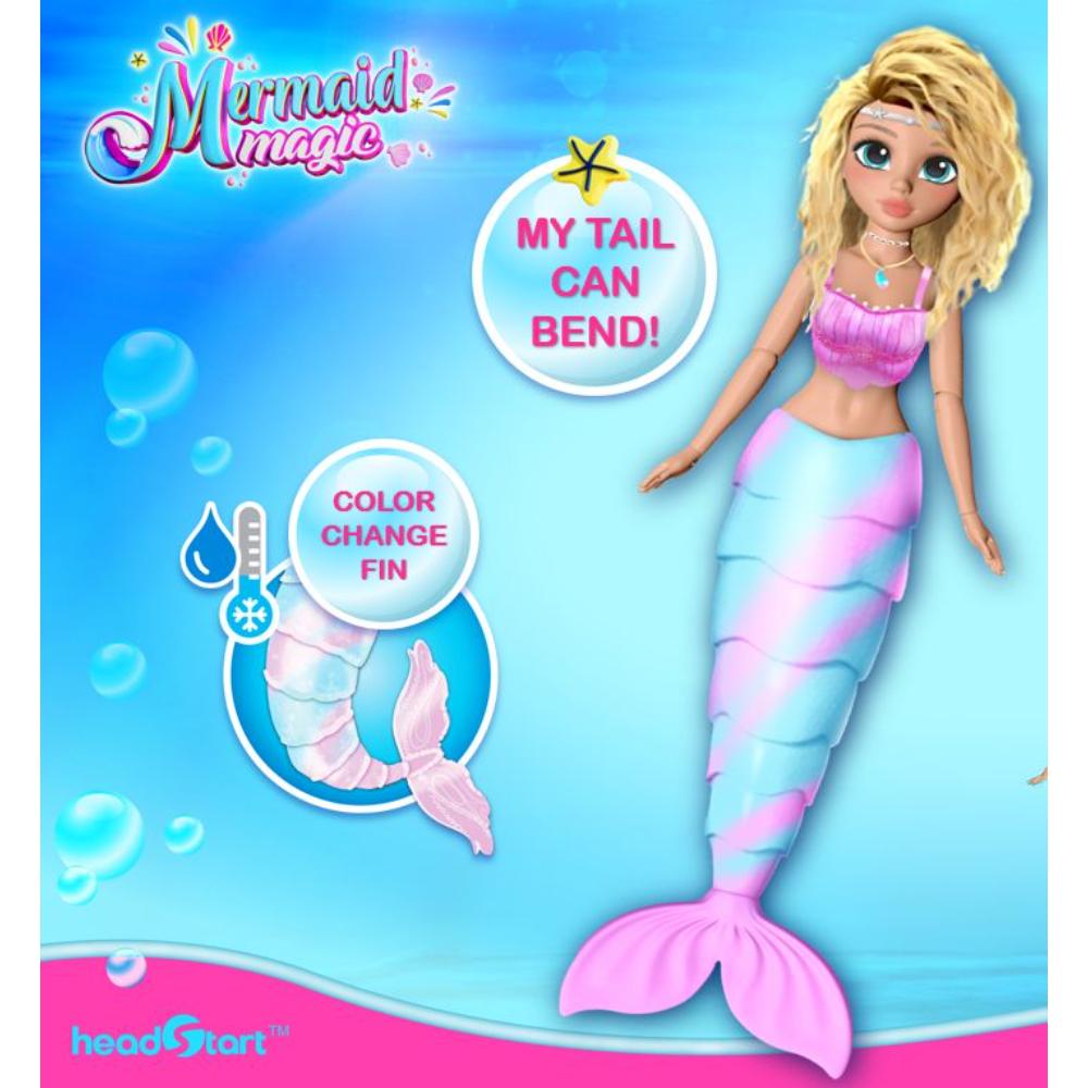 Mermaid Magic - Collectible Doll 9-inches Merlinda With Bendy Tail
