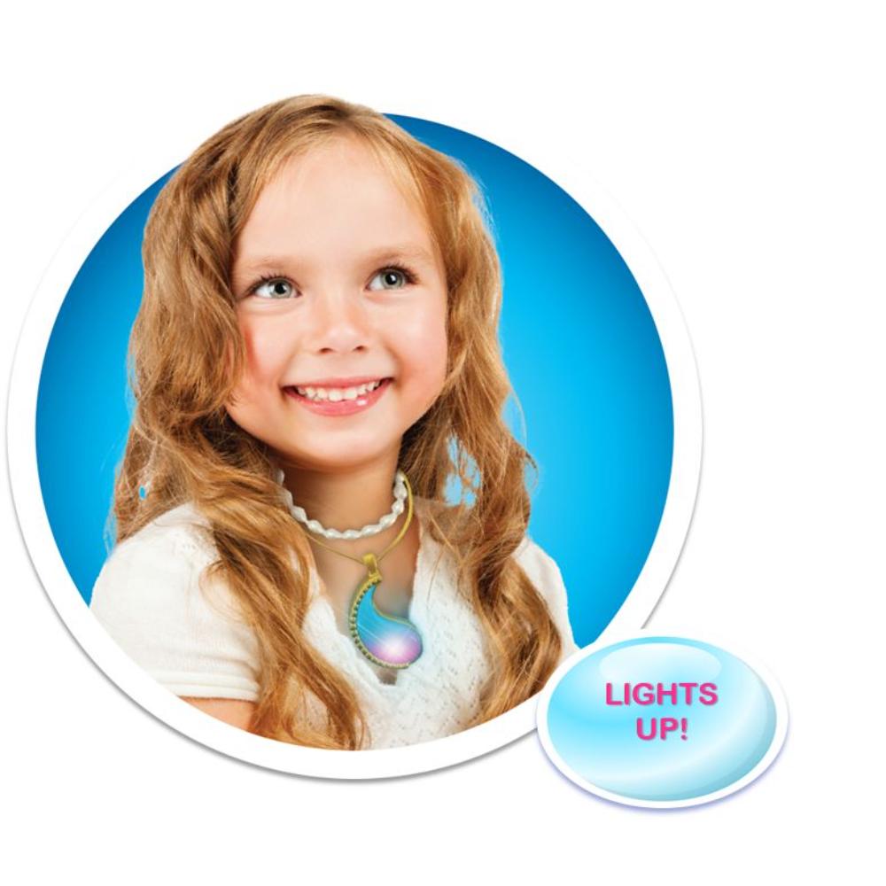 Mermaid Magic - Merlinda's Light Up Necklace And Plays "making Waves" Song, Battery Operated
