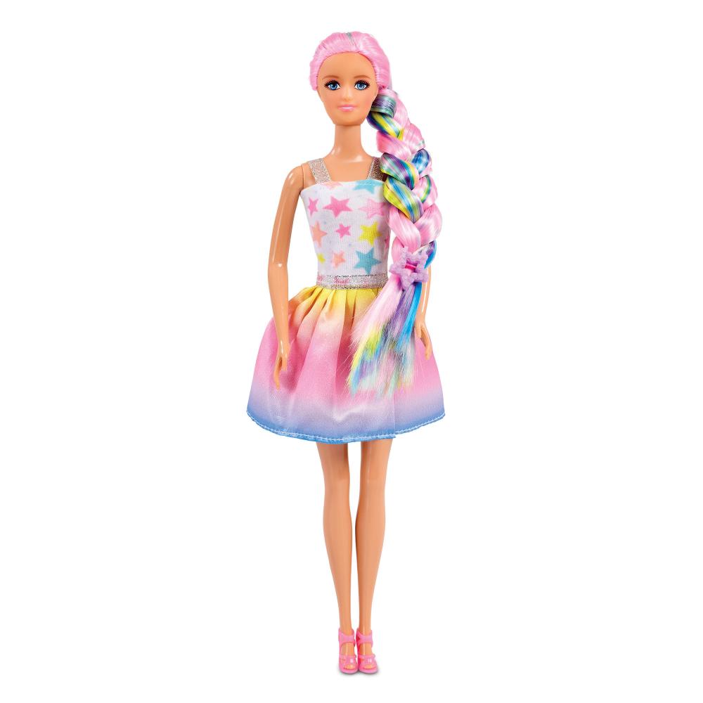 أدو - دمية صديقة رينبو للأزياء مع إكسسوارات - بوليفارد بوتيك