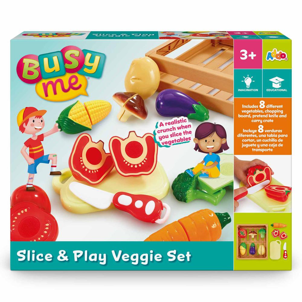 ADDO - Busy Me Slice And Play Kitchen Veggie Set
