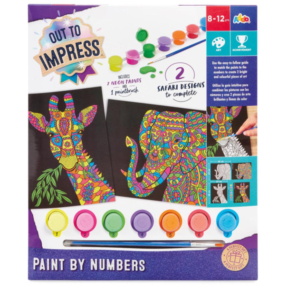 Addo - Out To Impress Paint By Numbers Kit - Safari