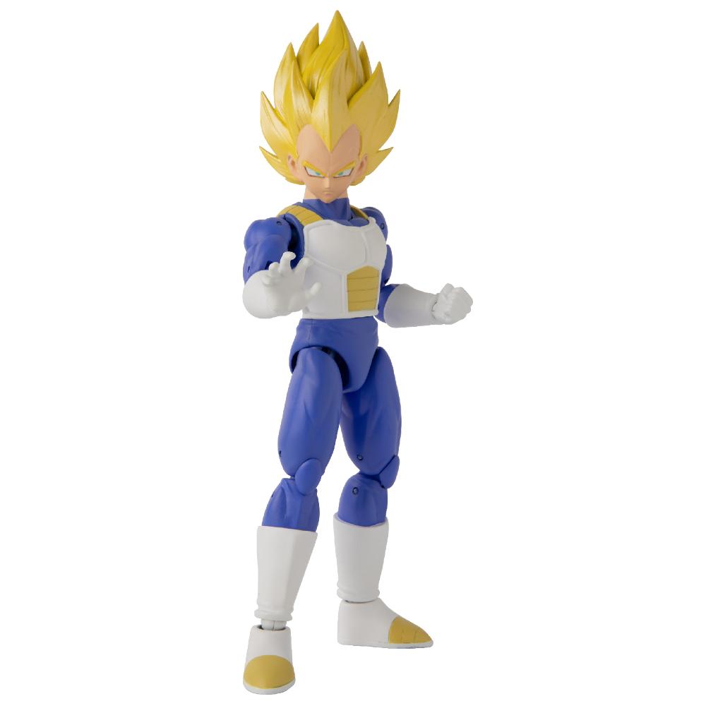 Bandai - Dragon Ball Stars Super Saiyan Vegeta Action Figure With Interchangeable Hands - 16.51 cm