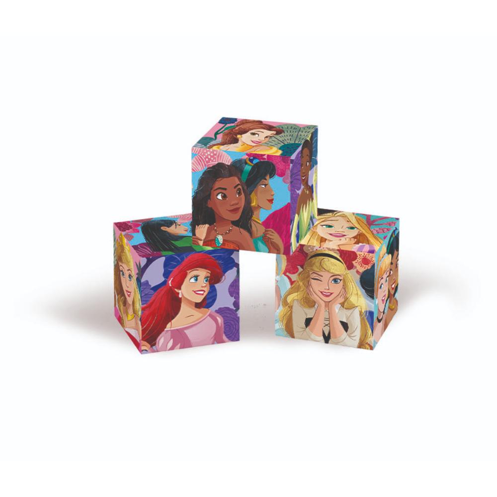 Clementoni - Disney Princess Puzzle Cube Set - 6 Pcs