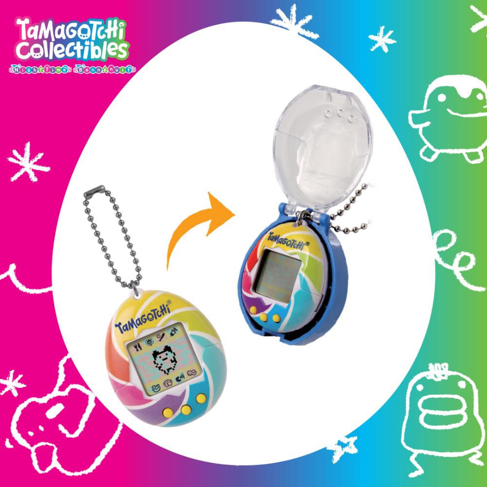 Bandai - Tamagotchi Original Clip-on Case With Collectible Mini Figure - 1pc - Color May Vary