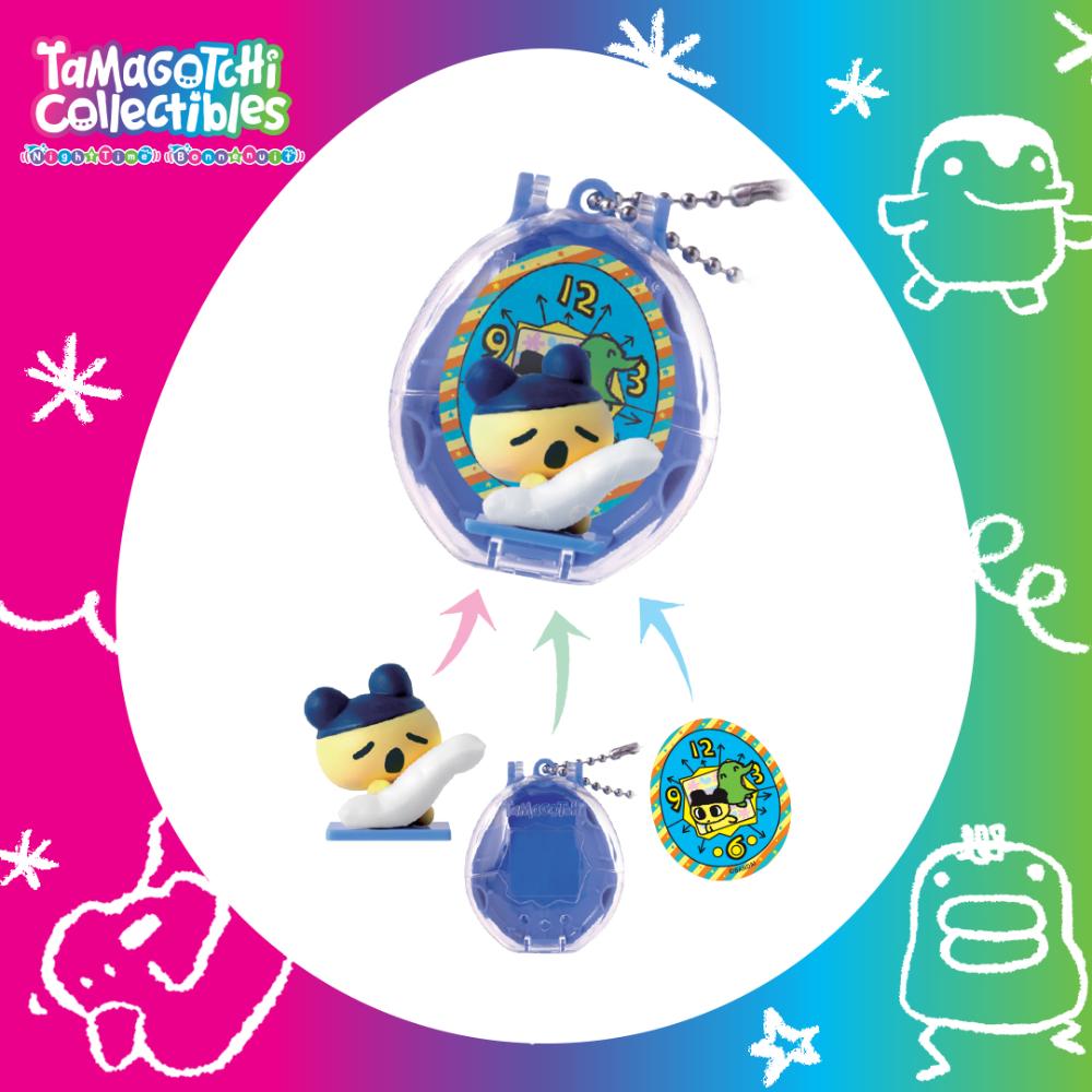 Bandai - Tamagotchi Original Clip-on Case With Collectible Mini Figure - 1pc - Color May Vary