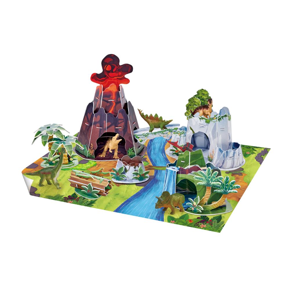 National Geographic - Kids 3D Dino Mountain Puzzle - 54 Pcs