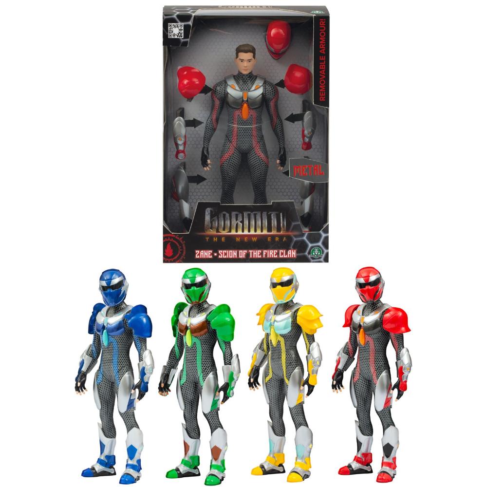 Gormiti - New Era Mighty Scions Action Figure With Removable Armor - 27 cm - Style May Vary - 1 Pc