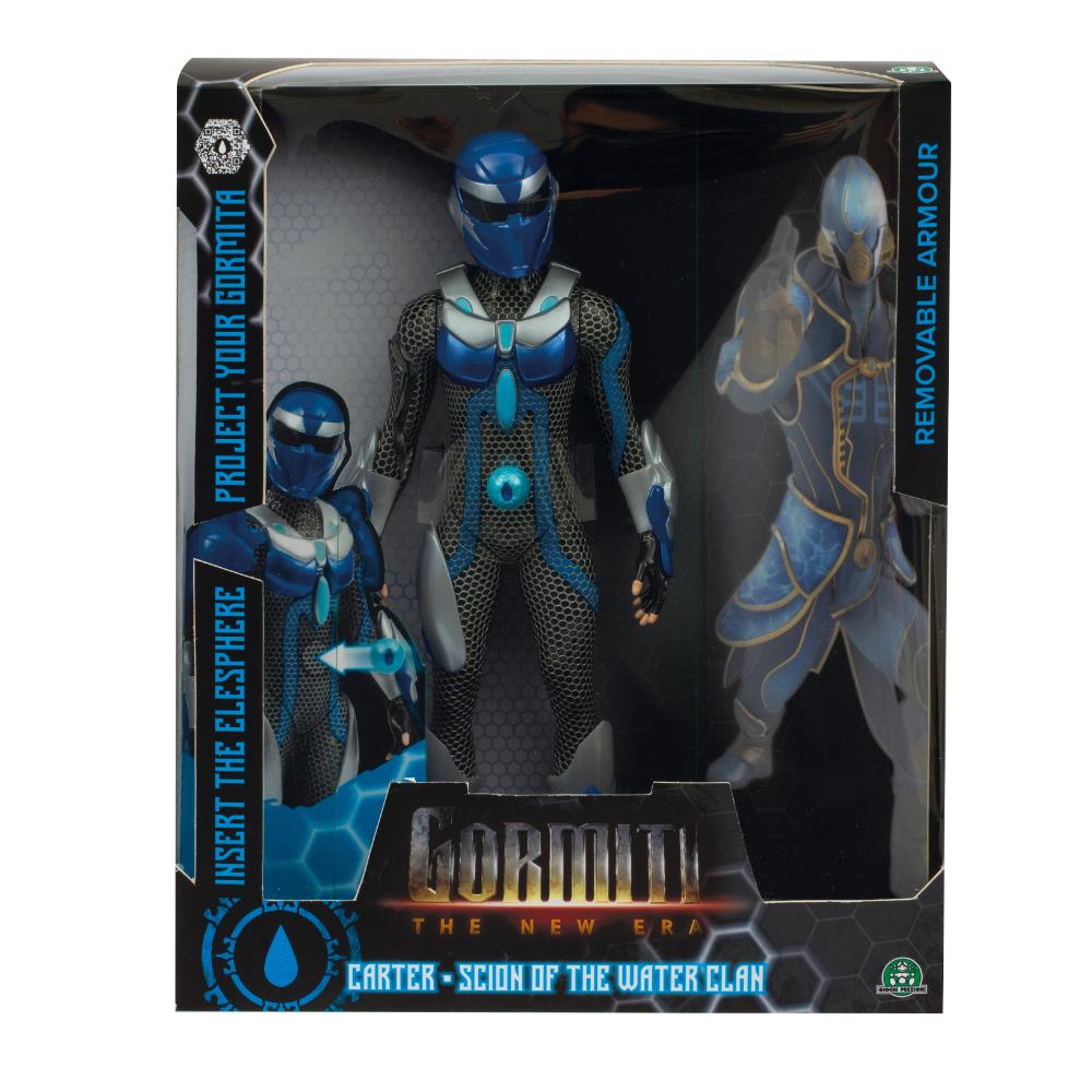 Gormiti - New Era Scions Deluxe Action Figures With Removable Armor - 27 cm - Style May Vary - 1 Pc