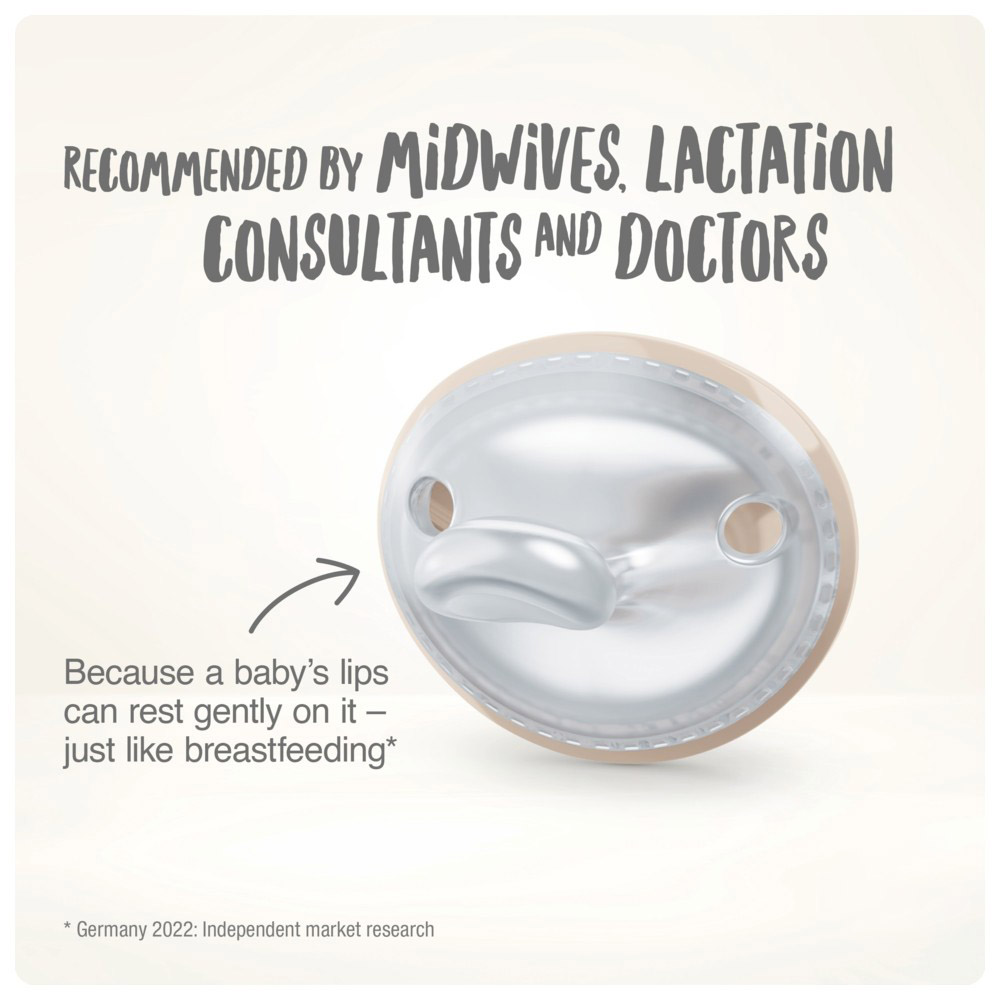 Nuk - MommyFeel Skin Like Feel Pacifier - Pack of 2