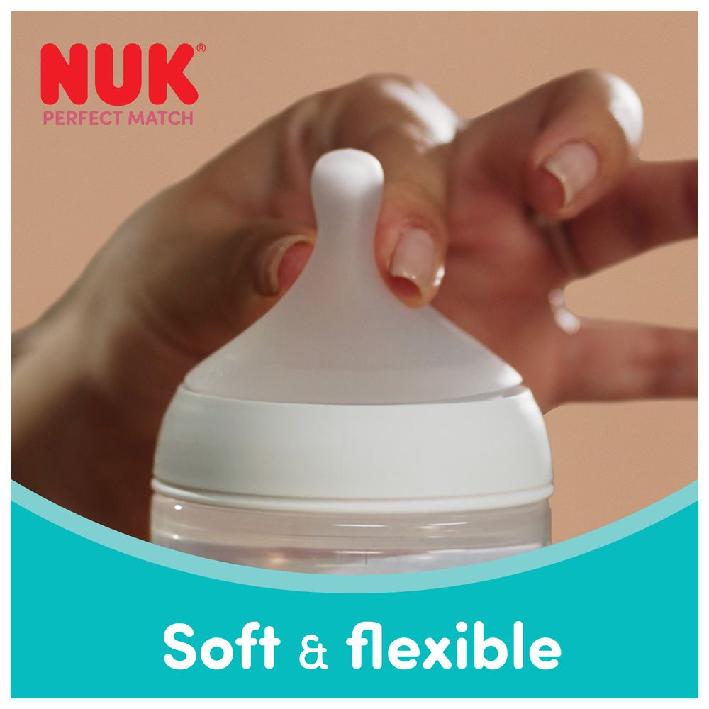 Nuk - Perfect Match Baby Bottle Teat - Small - Pack of 2