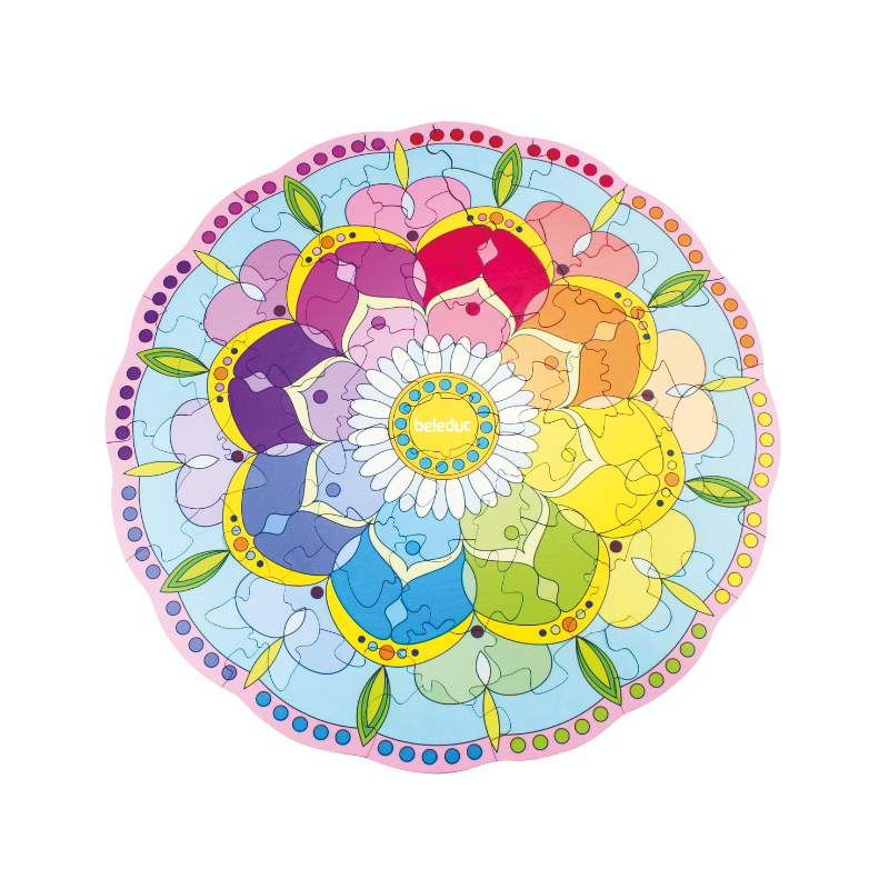 Beleduc - Fantasy Puzzle - Insects - 46 Pcs - XXL