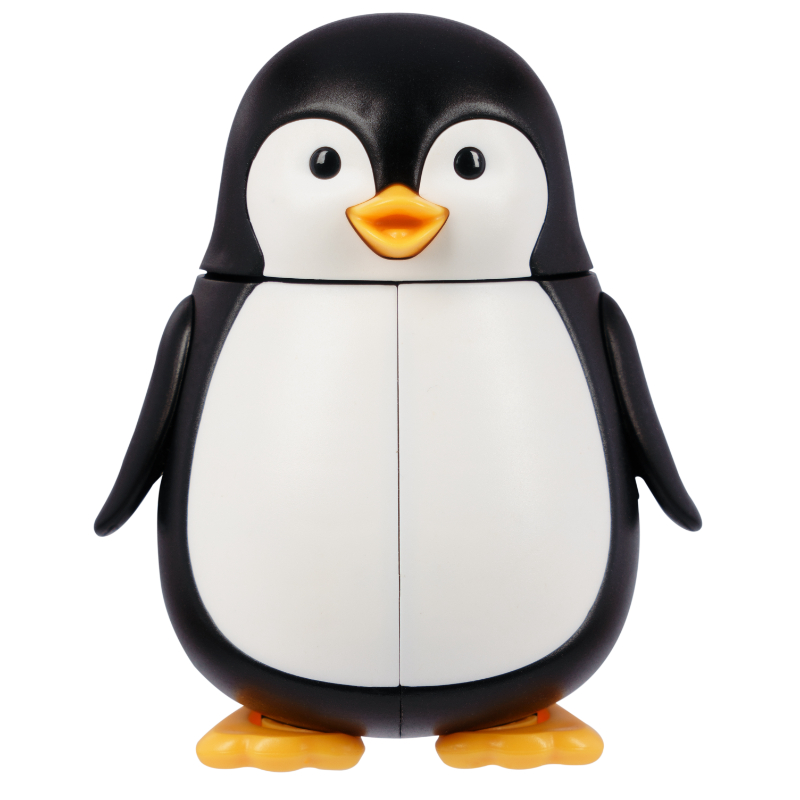 Flipper - Toothbrush Cover Bundle - Fun Animal Series - Penguin & Turtle