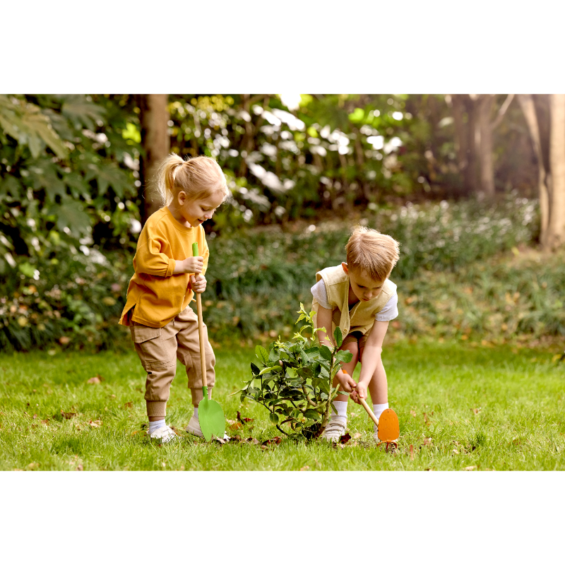 Hape - Double Headed Kids Garden Shovel