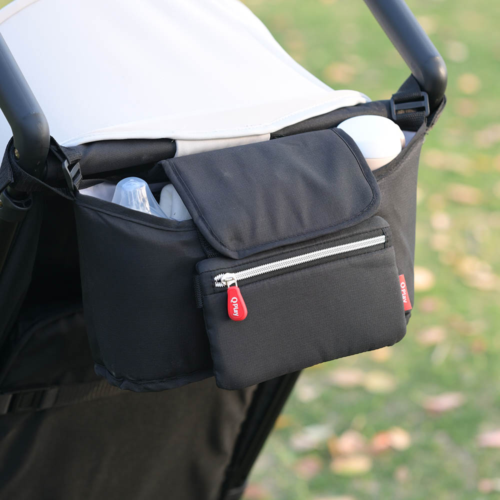 Qplay - 2-In-1 Tricycle And Pushcart Storage Bag