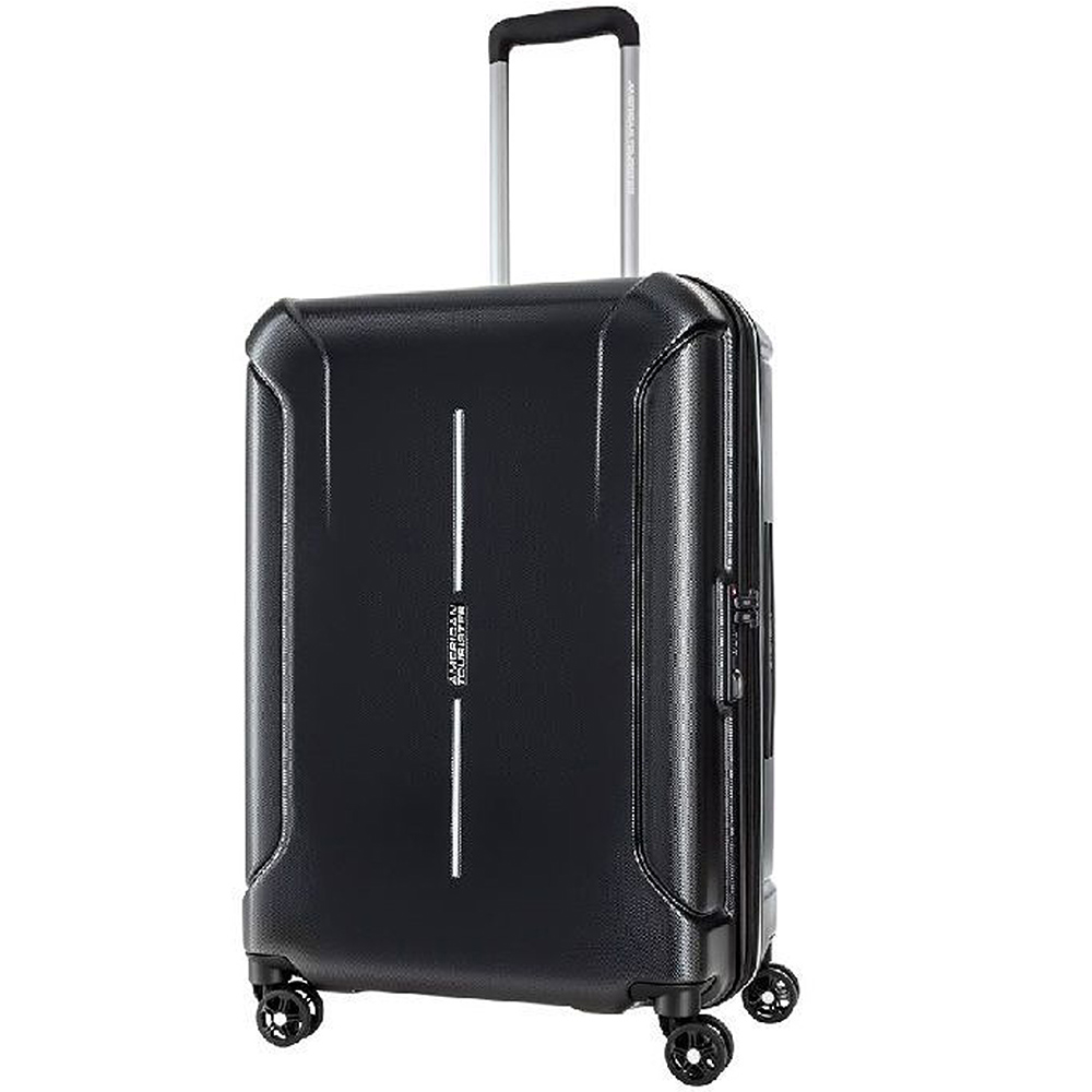 American Tourister - Technum Trolley 68 cm Diamond Black - 3 Years Global Warranty