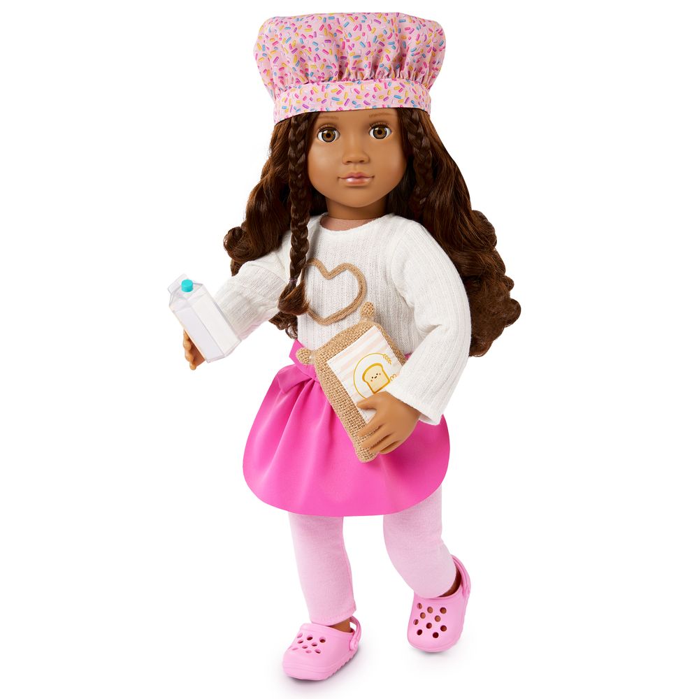 Our Generation - Paola Deluxe Baking Doll With Book Playset - Multicolor - 46 cm