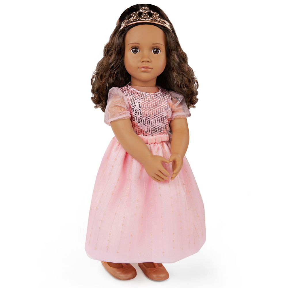 Our Generation - Estrella Fashion Doll With Princess Dress - Pink - 46 cm