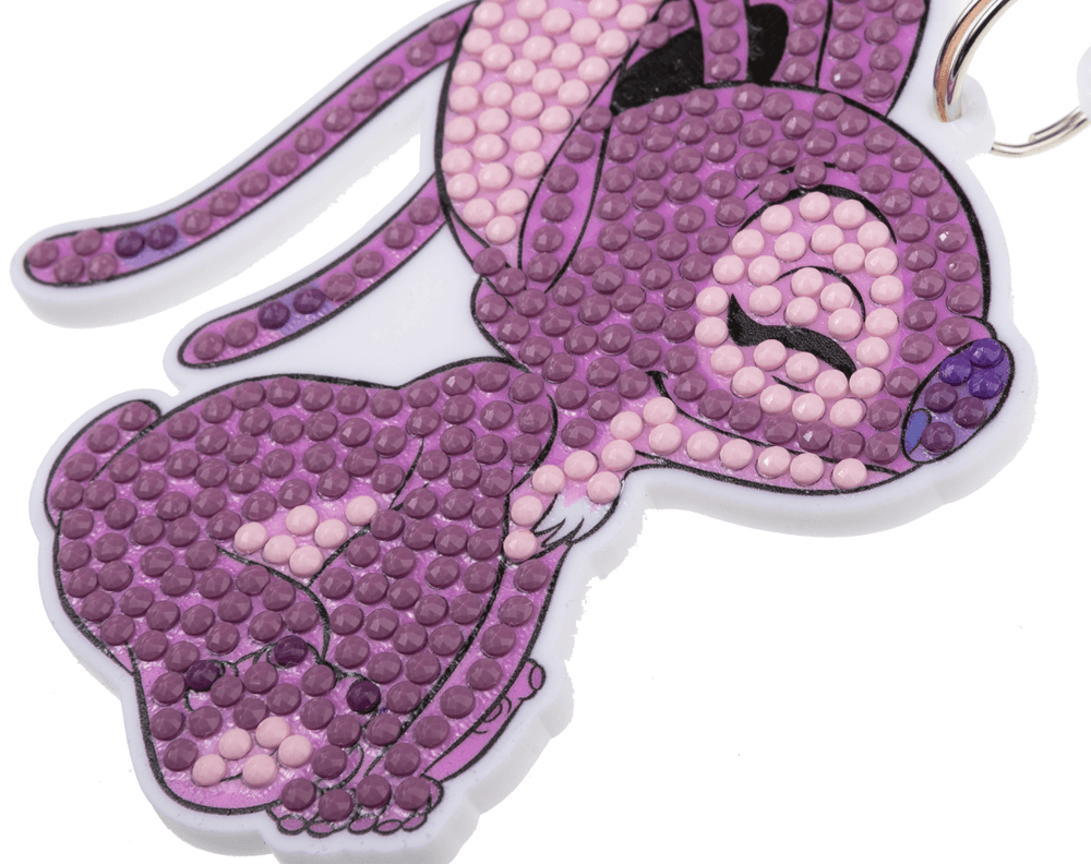 Craft Buddy - Disney Angel Crystal Art Bag Charms Craft Kit