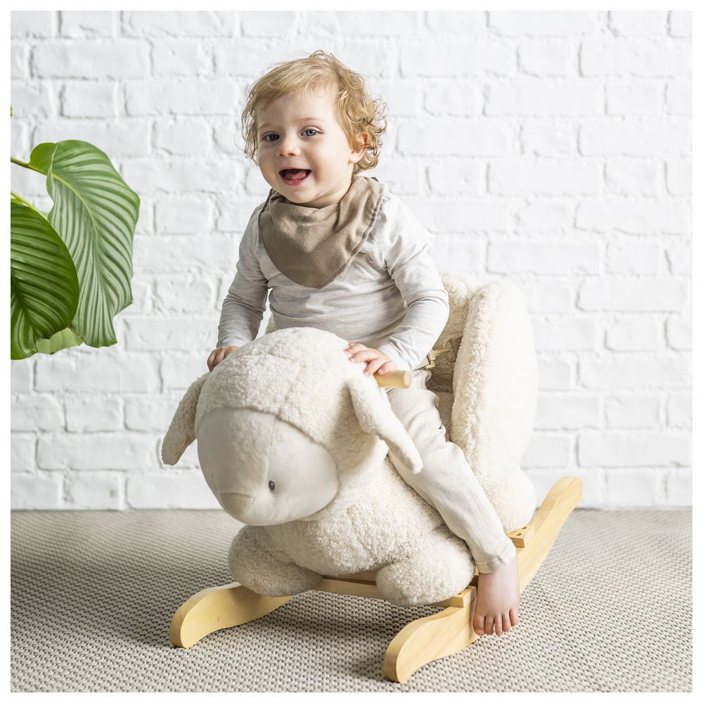 ناتو - دمية هزازة - خروف - أوف وايت