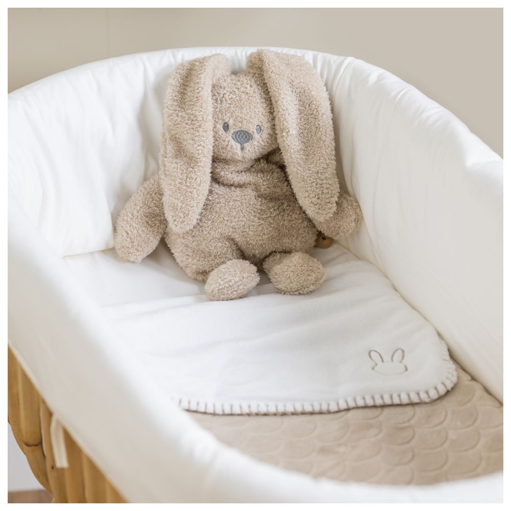 Nattou - Lapidou Cuddly Teddy Toy - Sand - 4 cm