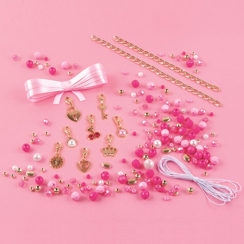 جوسي كوتور - ميك ات ريل - أساور وردية مثالية DIY - 185 قطعة