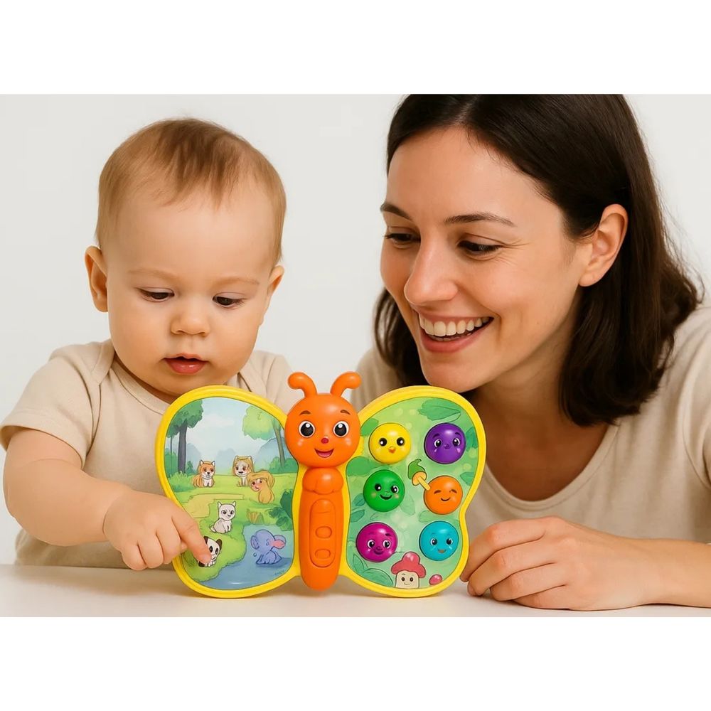 Little Angel - Baby Musical Butterfly Toy With Lights And Sounds