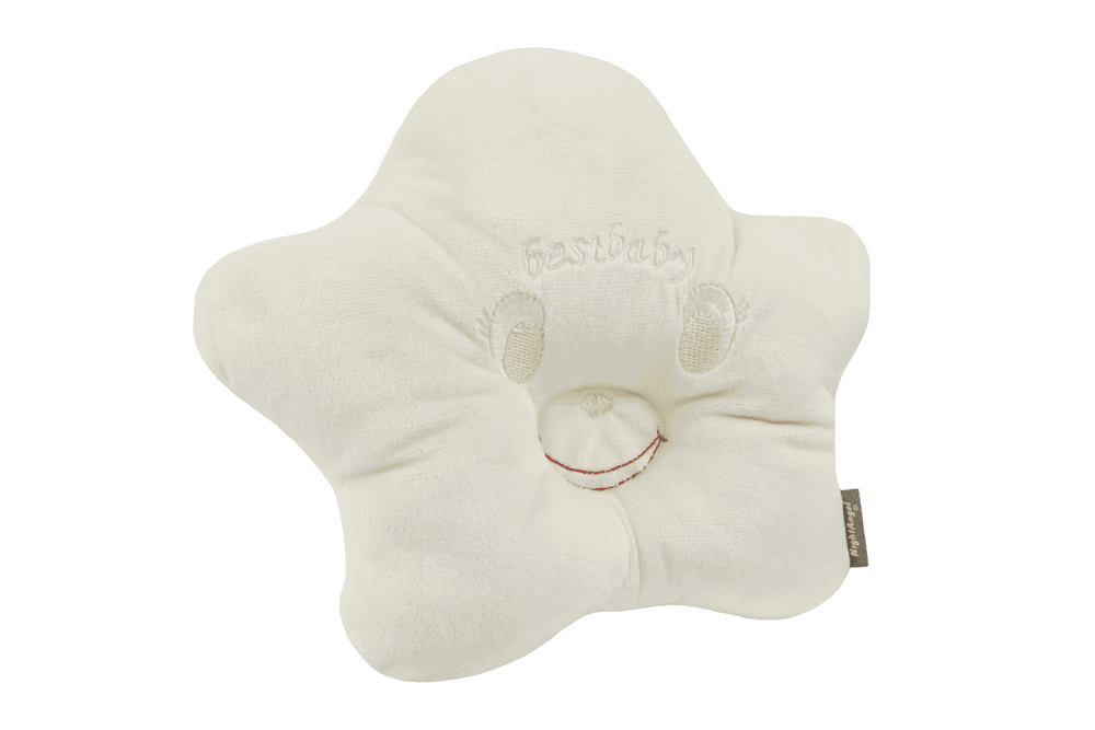 Night Angel - Star Baby Pillow - Newborn Head Shape & Neck Care -Cream