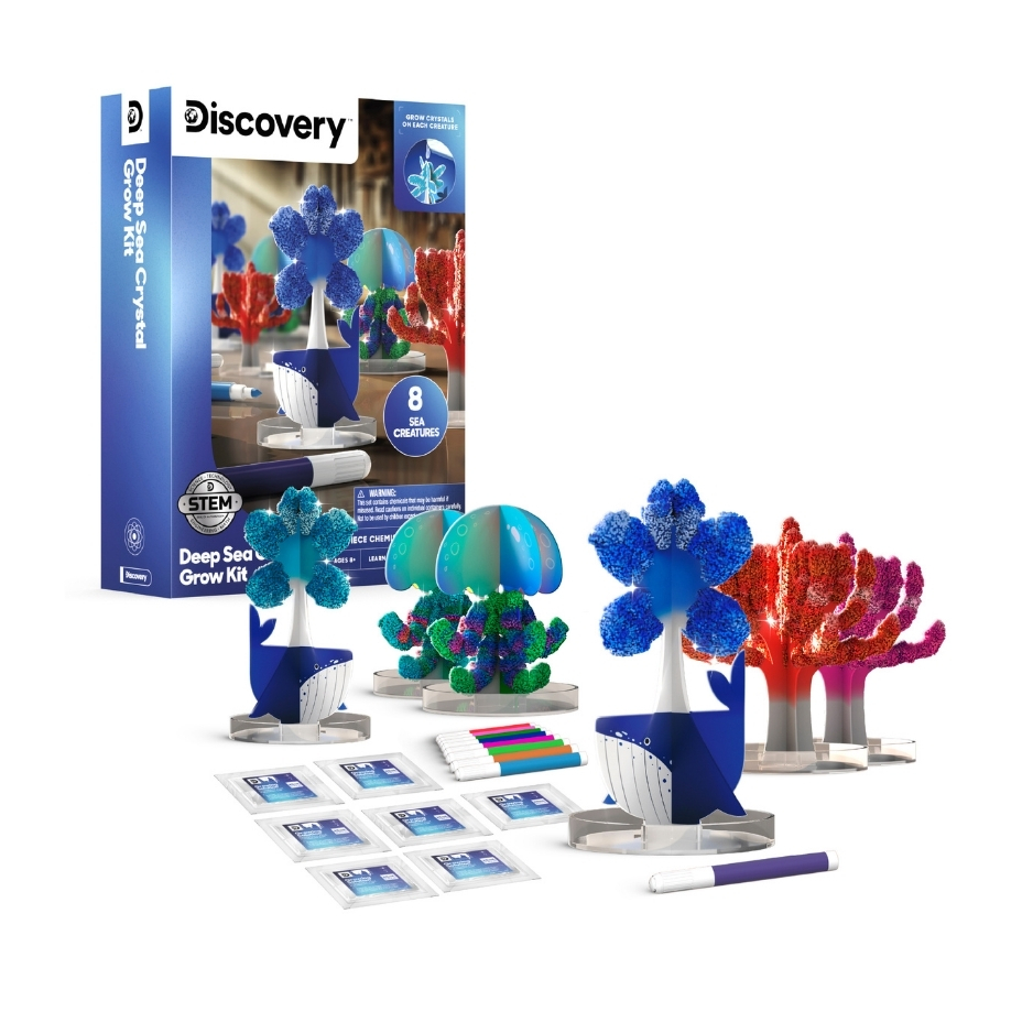 Discovery -  Crystal Sea Creations Chemistry Kit - 32pcs