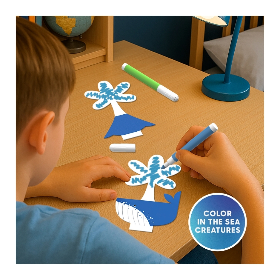 Discovery -  Crystal Sea Creations Chemistry Kit - 32pcs