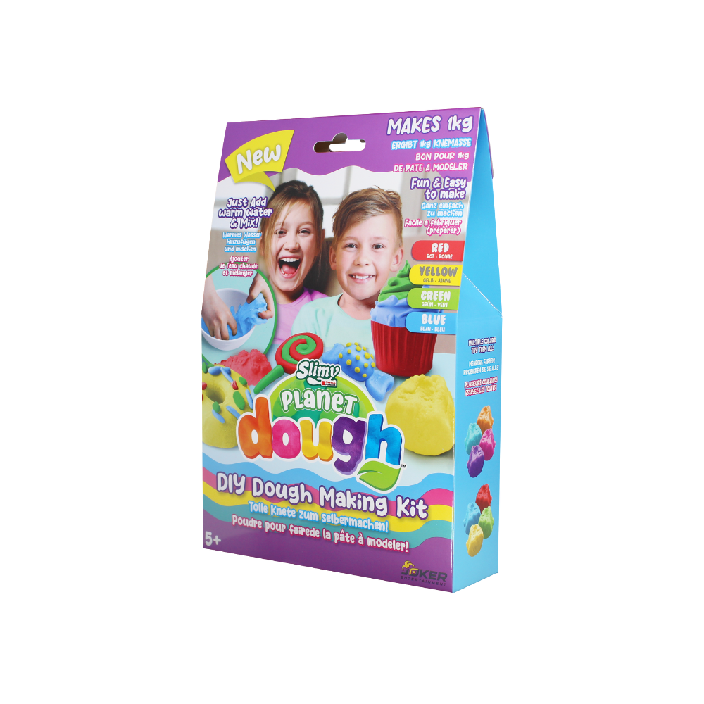 Slimy - Planet Dough DIY Dough Making Kit With Tools - 1kg