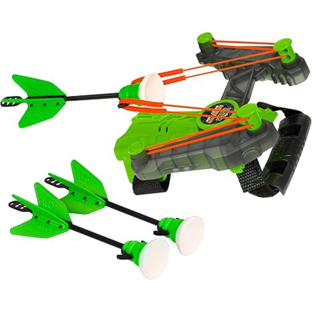 Zing - Air Storm Wrist Bow Launcher Set - Green