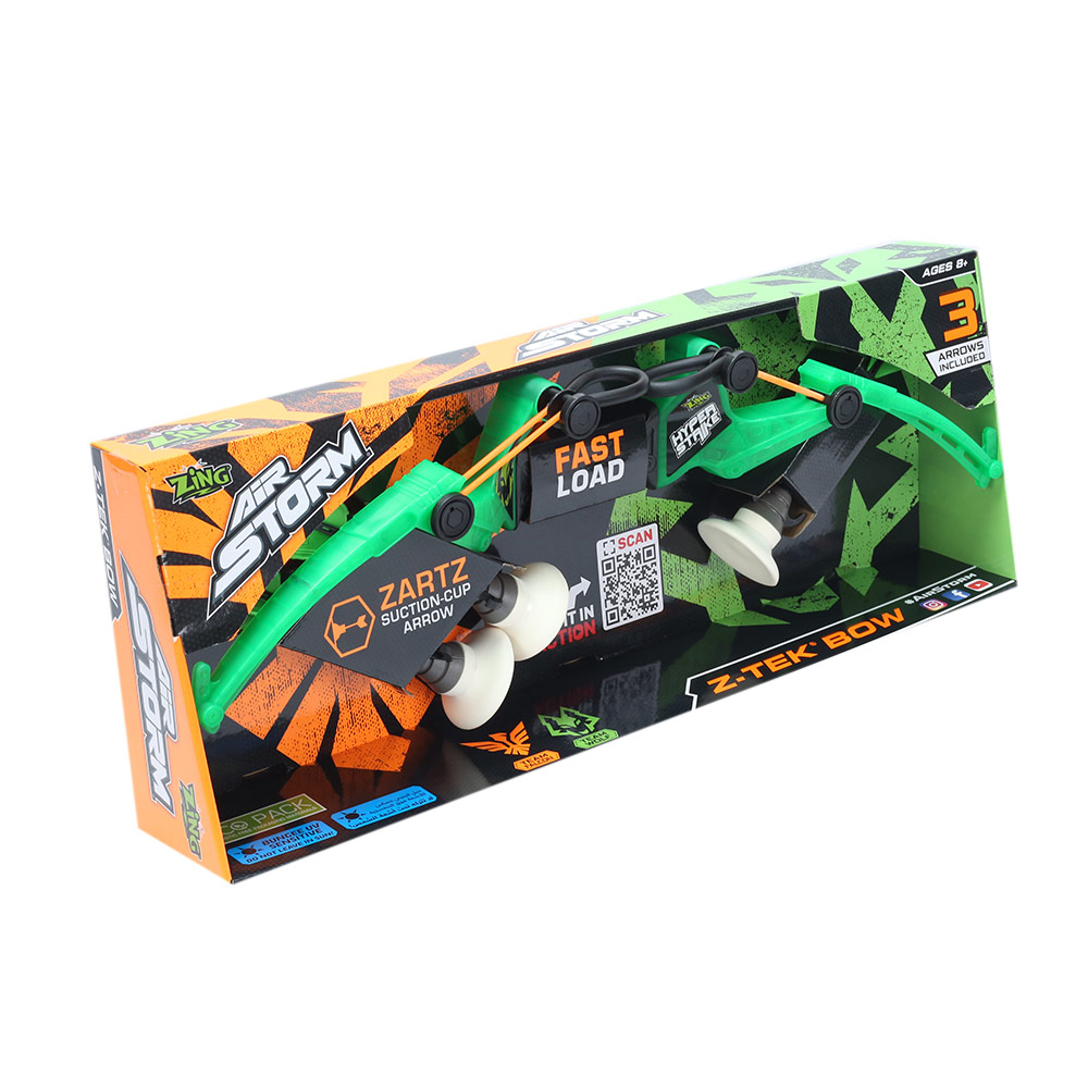 Zing - Air Storm Z-Tek Bow Launcher Set - Green