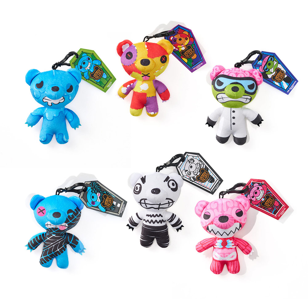 Deddy Bears - Mystery Blind Bags Collectible Plush Toy With Bag Clip - Color And Design May Vary - 1 Pc