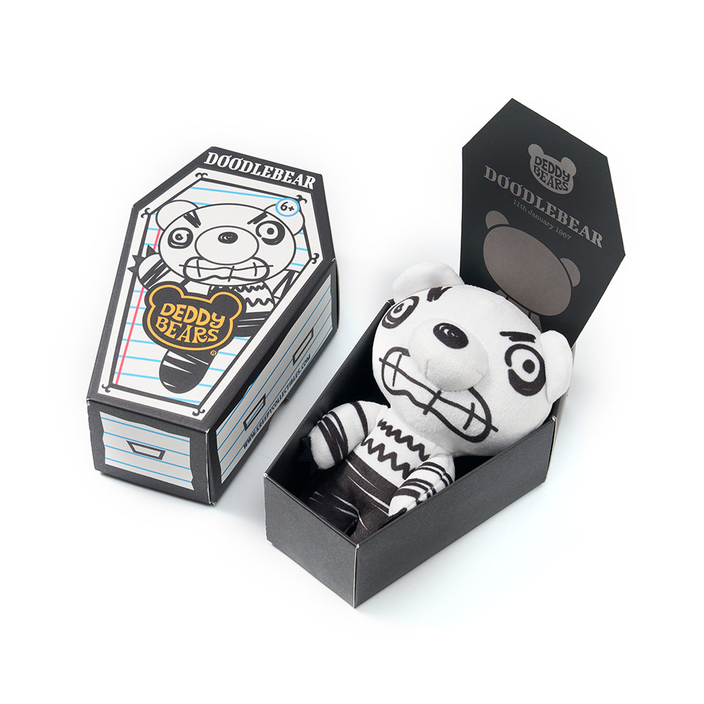 Deddy Bears - Doodlebear Quirky Soft And Cuddly Plush Toy